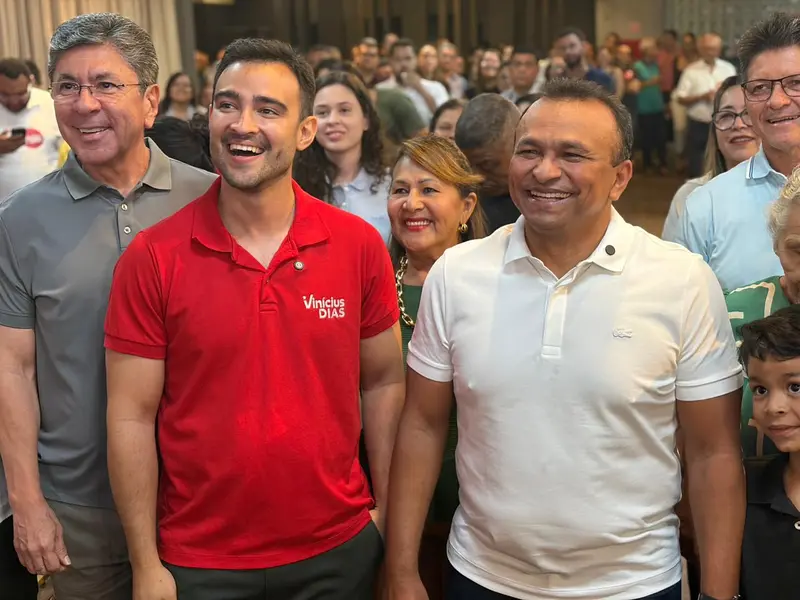 Fábio Abreu e Vinícius Dias reforçam parceria política em Teresina