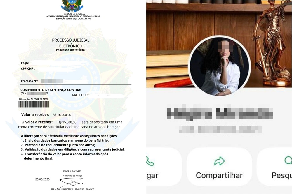 Florianense escapa de golpe do 'Falso Advogado' e especialista faz alerta