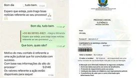 Florianense escapa de golpe do 'Falso Advogado' e especialista faz alerta (Foto: Reprodução)