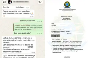 Florianense escapa de golpe do 'Falso Advogado' e especialista faz alerta (Foto: Reprodução)