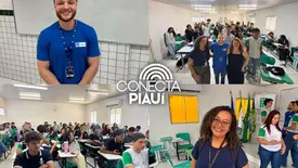 Flow IA promove palestra sobre mercado e tecnologia no IFPI Dirceu (Foto: Conecta Piauí)