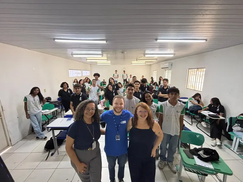 Flow IA promove palestra sobre mercado e tecnologia no IFPI Dirceu