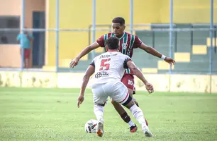 Fluminense-PI perde de virada para o Atlético Cearense no Brasileirão Série D 2026 (Foto: Reprodução)