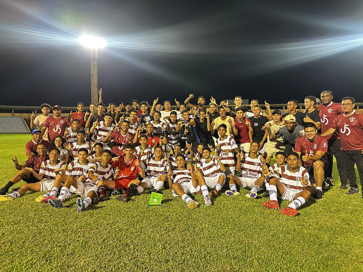 Fluminense-PI vence nos pênaltis e vai à final do Piauiense Sub-15