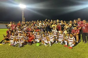Fluminense-PI vence nos pênaltis e vai à final do Piauiense Sub-15 (Foto: Conecta Piauí)