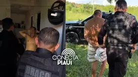 Foragido da Major César é preso com drogas na zona Leste de Teresina (Foto: Reprodução)