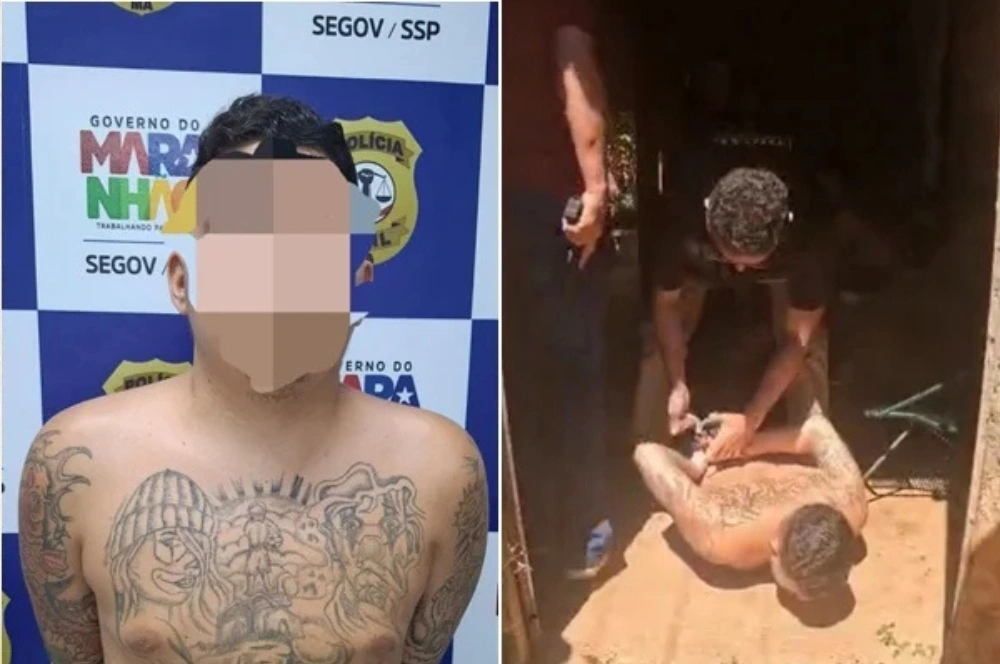 Foragido do Piauí é preso durante videoconferência com faccionados em Timon