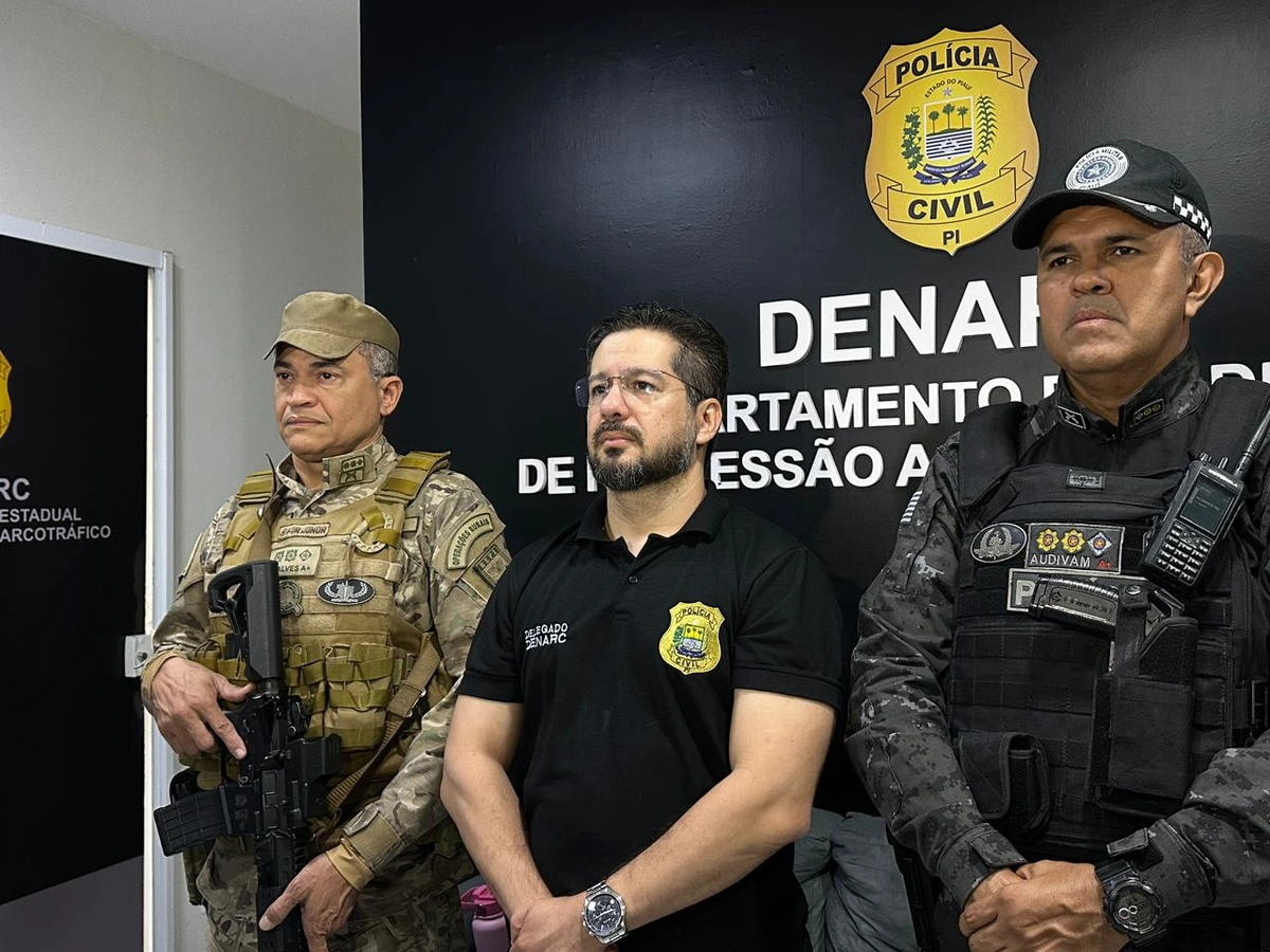 Forças de segurança detalham prisão de faccionados em Teresina