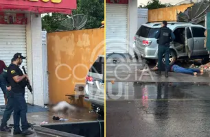Fuga de suspeitos termina em tragédia: mãe e bebê morrem atropelados em Piracuruca (Foto: Reprodução)