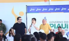 Governador visita Passagem Franca e anuncia novas obras ao lado de Saulo Trajano