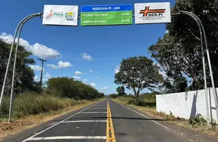 Governo do Piauí entrega novas rodovias e obras de mobilidade urbana em Flores e Ribeira do Piauí (Foto: Reprodução)