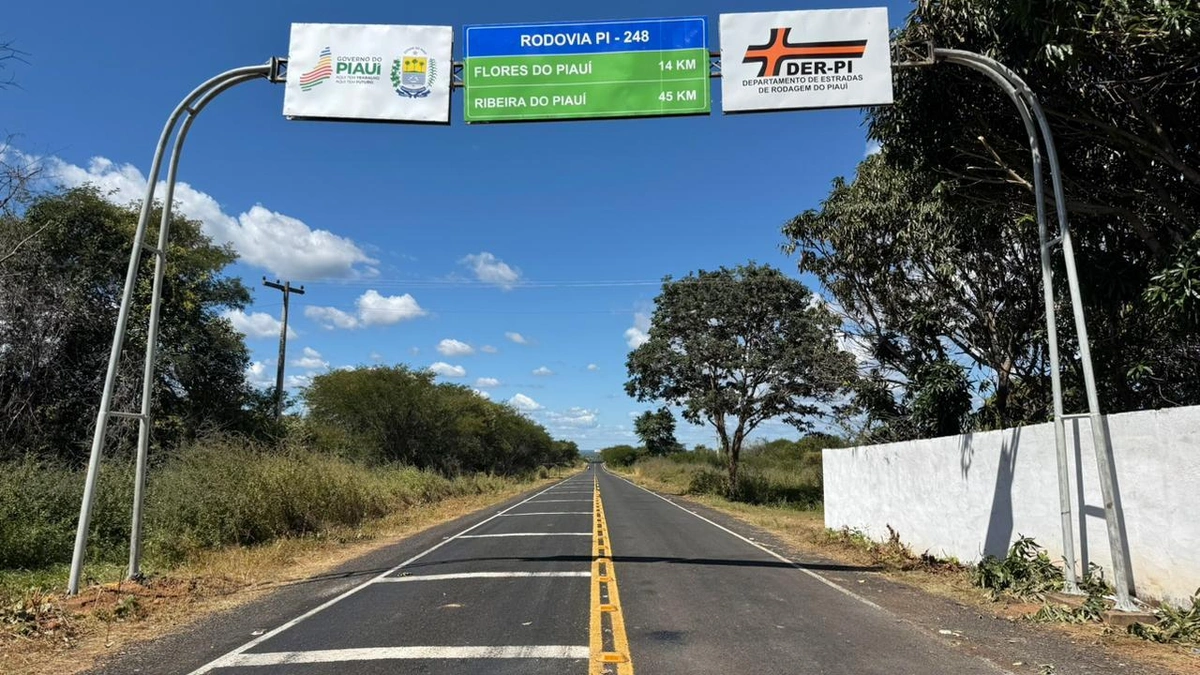 Governo do Piauí entrega novas rodovias e obras de mobilidade urbana em Flores e Ribeira do Piauí