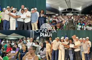 Governo do Piauí entrega títulos do Casa Legal e certificados do OPA em Teresina (Foto: Conecta Piauí)