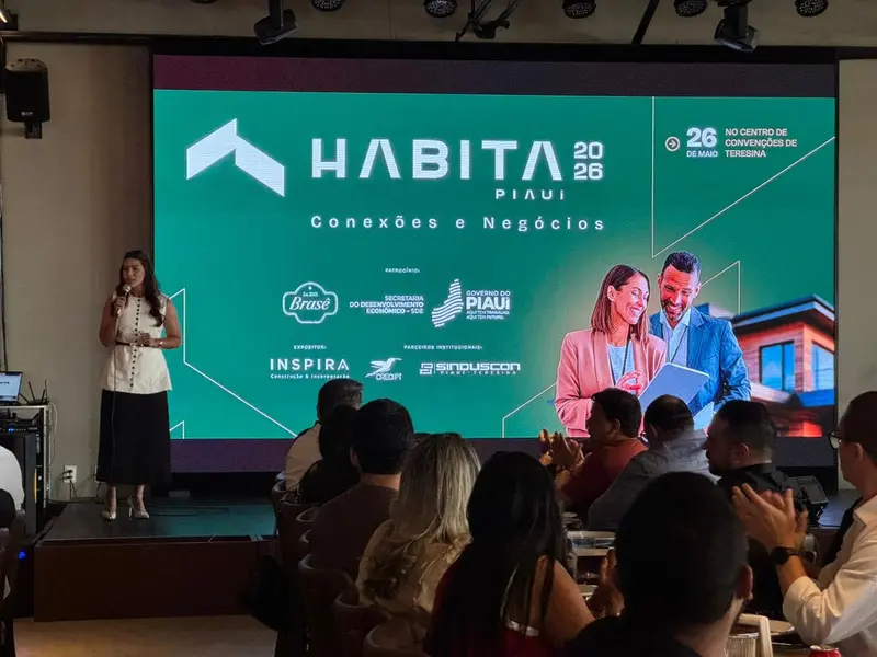 Habita Piauí 2026 é lançado durante almoço com setor imobiliário em Teresina