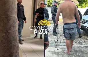 Homem é detido após atear fogo contra duas mulheres na zona Leste de Teresina (Foto: Conecta Piauí)