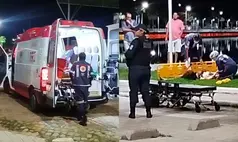 Homem é esfaqueado em briga de bar e cai na orla de açude em Campo Maior