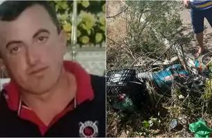Homem morre após perder controle de motocicleta na BR-407 em Acauã (Foto: Reprodução)
