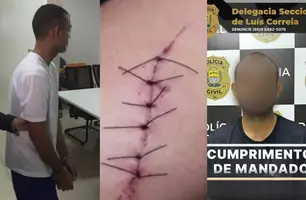 Homem que fez ex refém com faca na Uespi é preso após condenação em Parnaíba (Foto: Reprodução)