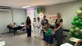 Humanização marca ação do projeto “Cuidar de Quem Cuida” no Hospital Infantil (Foto: Ascom HILP)