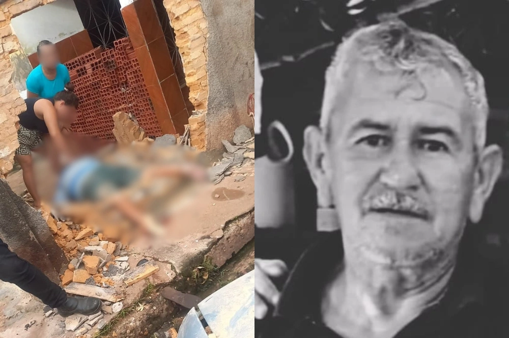 Idoso morre após ser prensado por carro contra muro em Altos