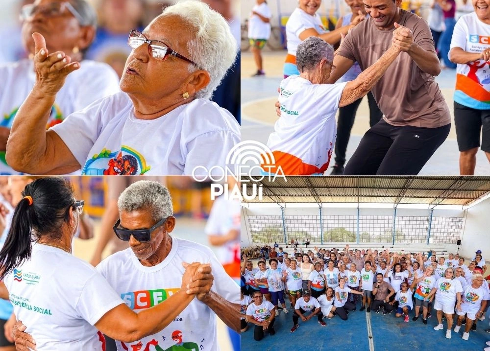 Idosos de Lagoa do Piauí e Demerval Lobão participam de encontro especial