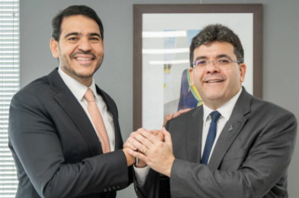 Jorge Messias e Rafael Fonteles