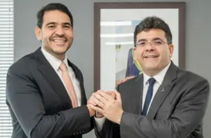 Jorge Messias e Rafael Fonteles (Foto: Reprodução/Redes Socais/@rafael.fonteles)