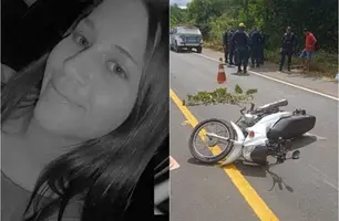 Jovem de 23 anos morre após colisão entre moto e bicicleta no Rodoanel de Teresina (Foto: Reprodução)