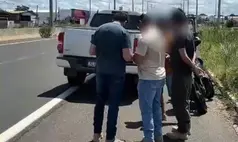 Jovem é conduzido após direção perigosa e posse de celular com restrição de roubo