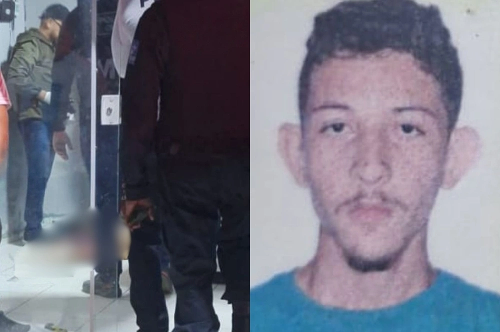 Jovem é perseguido e assassinado a tiros dentro de loja em Parnaíba