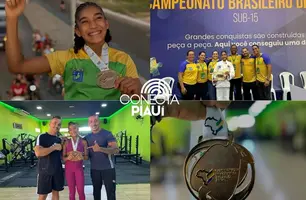 Judoca Liara Sousa conquista título nacional no sub-15 e emociona Parnarama (Foto: Arquivo pessoal/Liara Sousa)