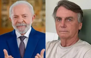 Lula e Bolsonaro