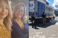Mãe morre e filha fica grave após colisão entre moto e caminhão em Campo Maior