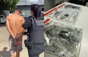 Menor membro de facção criminosa é apreendido por tráfico e roubos em Teresina (Foto: Divulgação/Polícia Civil)