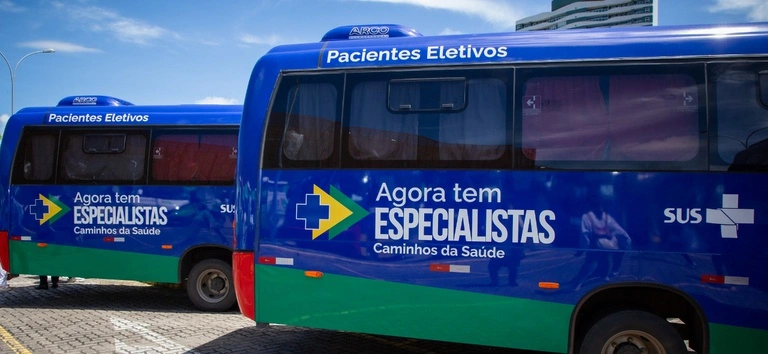 Ministério da Saúde inicia entrega de 3,3 mil veículos para transporte de pacientes do SUS