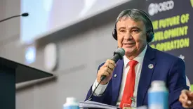 Ministro Wellington Dias defende combate à fome em conferência da OCDE em Paris (Foto: Reprodução)