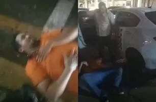 Motorista por aplicativo é esfaqueado após briga no aeroporto de Teresina (Foto: Reprodução)