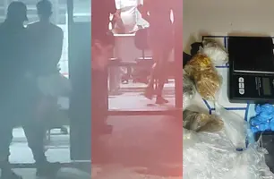 Mulher é presa suspeita de usar irmão menor para embalar crack em Teresina (Foto: Reprodução)