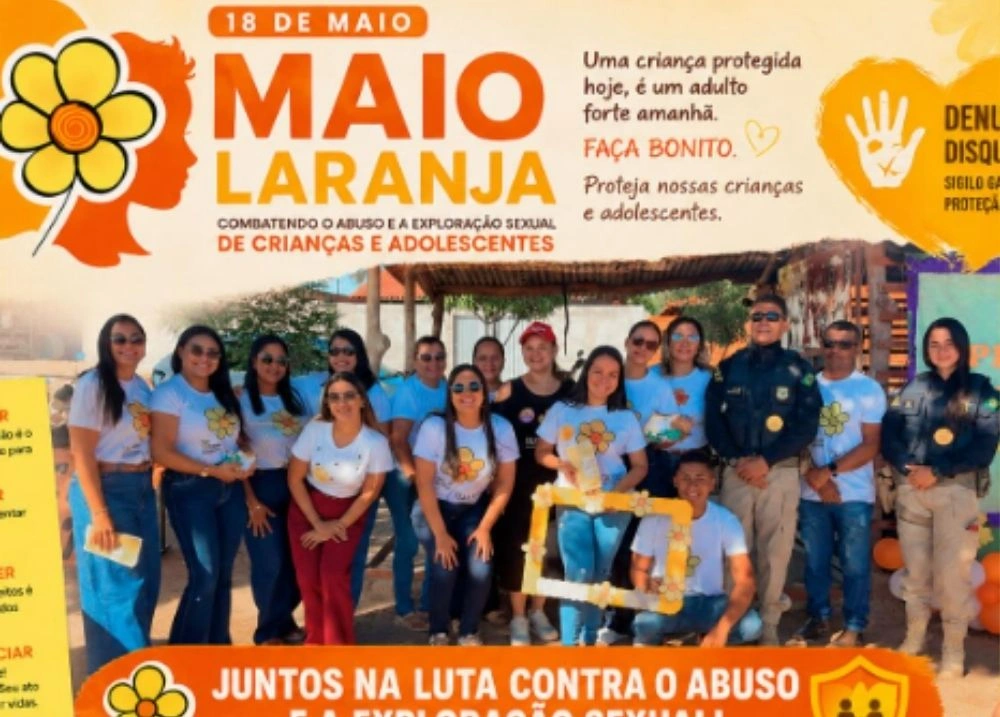 Nazaré do Piauí realiza ação do Maio Laranja em parceria com a PRF