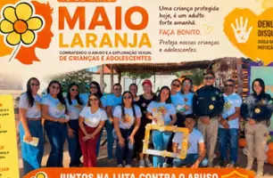Nazaré do Piauí realiza ação do Maio Laranja em parceria com a PRF (Foto: Reprodução)