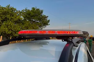 Ousado: homem é preso após tentar assaltar motorista na frente de base da PM (Foto: Reprodução)