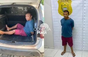 Padrasto é preso após agredir enteada e  companheira em Cocal (Foto: Reprodução)