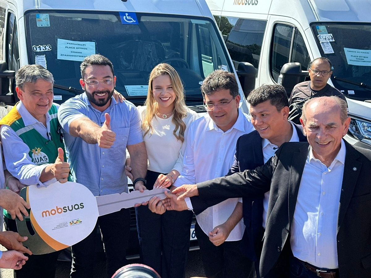 Piauí recebe 70 veículos do MobSUAS para fortalecer assistência social
