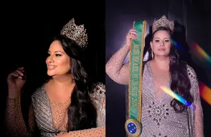 Piauiense Liara Ibiapina conquista título de Miss Brasil Plus Size (Foto: Reprodução)