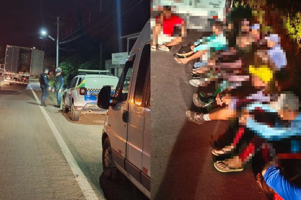 PM prende 15 pessoas e apreende carga de cigarros contrabandeados em Luís Correia