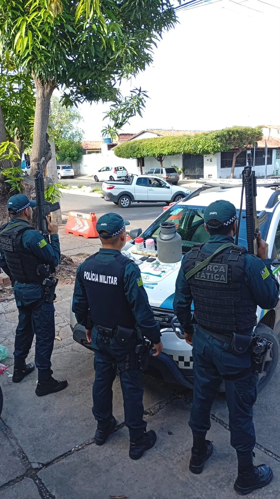 Polícia encontra drogas enterradas em área de mata na zona Sul de Teresina