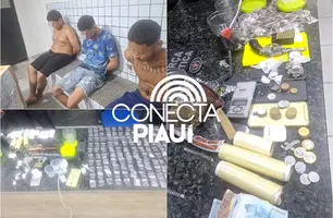 Polícia Militar apreende drogas, arma e munições em boca de fumo no Parque Poty (Foto: Reprodução)