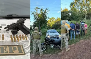 Polícia prende cinco suspeitos após homicídio em José de Freitas (Foto: Reprodução)