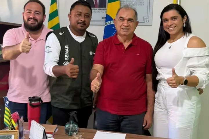 Prefeito de Pau D’Arco fortalece assistência a produtores da ovinocaprinocultura