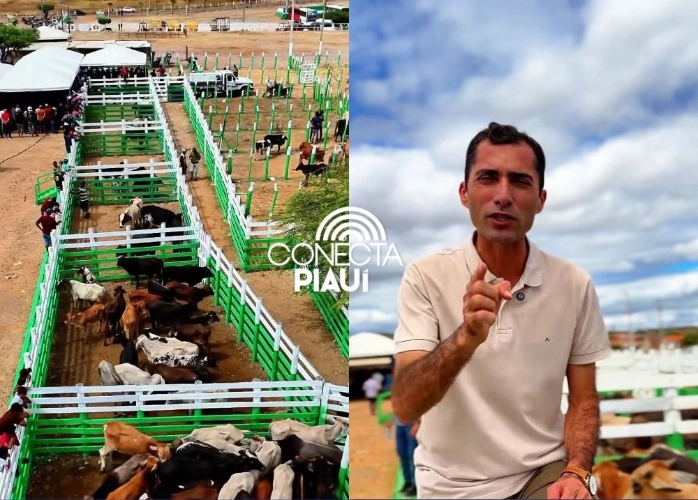Prefeito de Paulistana inaugura novos currais no Parque de Exposição da região